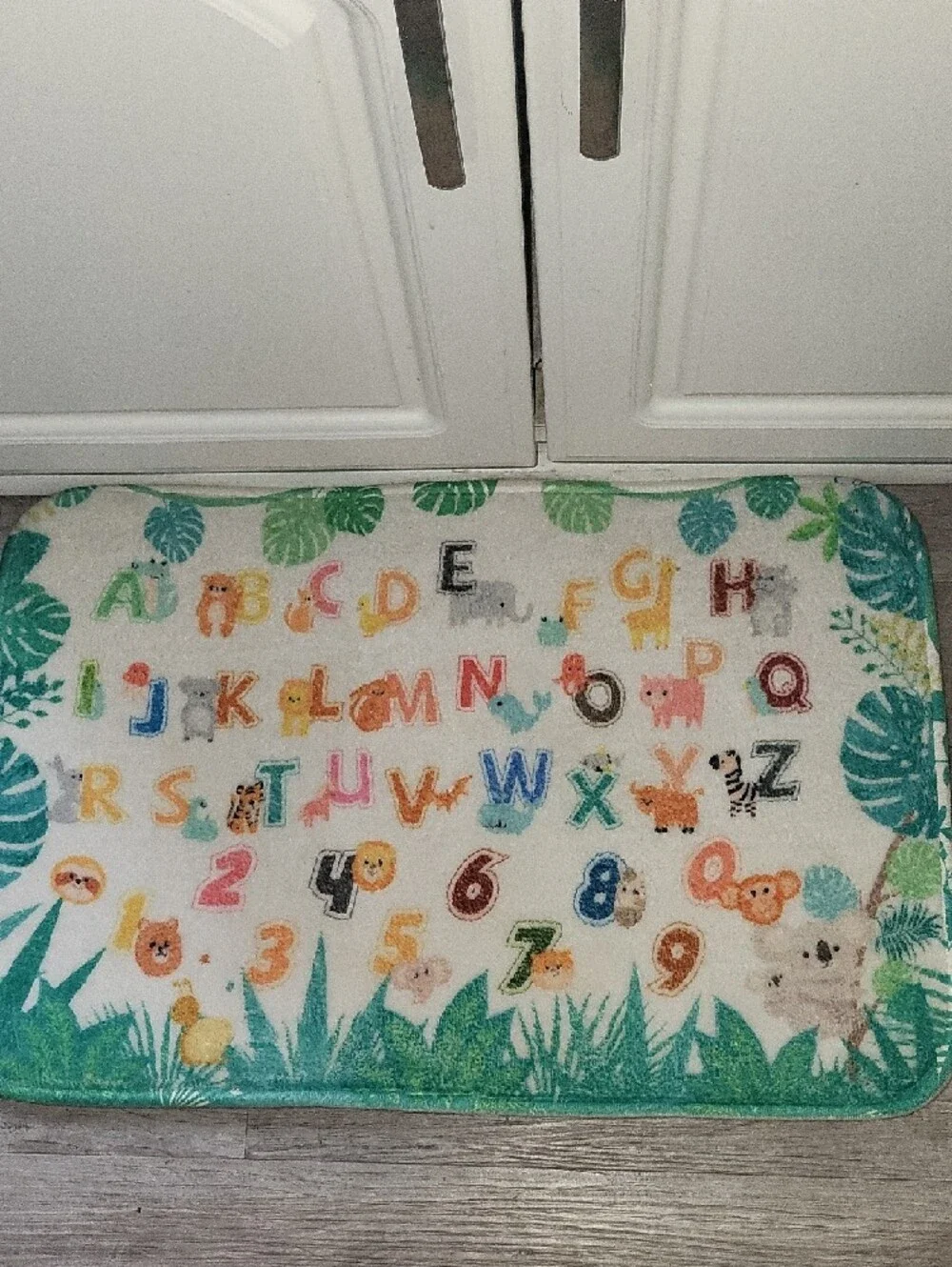 Kids Bathroom Jungle ABC Set